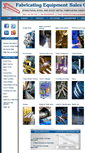 Mobile Screenshot of fabricatingequipmentsales.com
